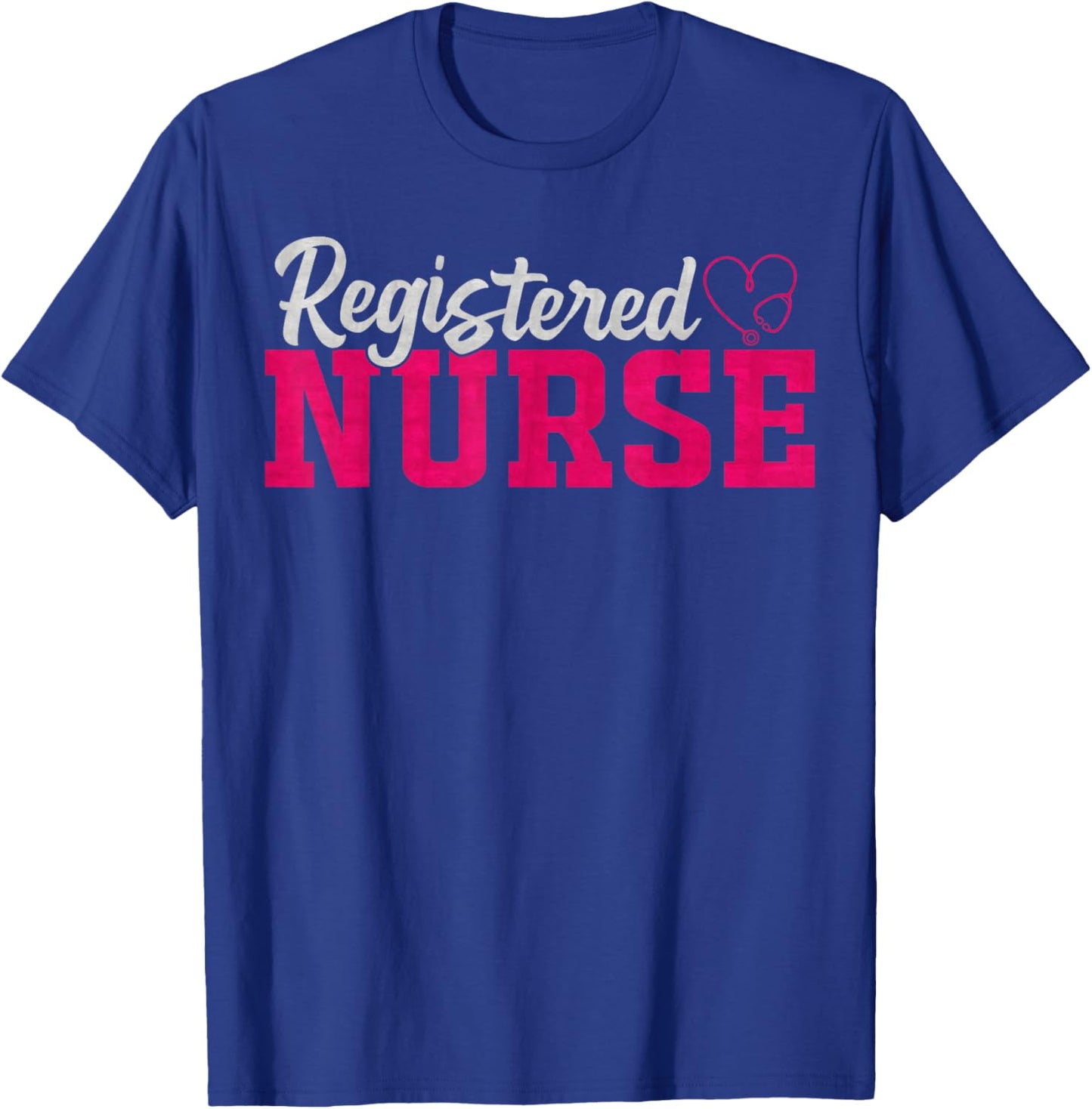 Proud RN Registered Nurse, Nursing, Nurse Lover T-Shirt - T-Shirt | Royal
