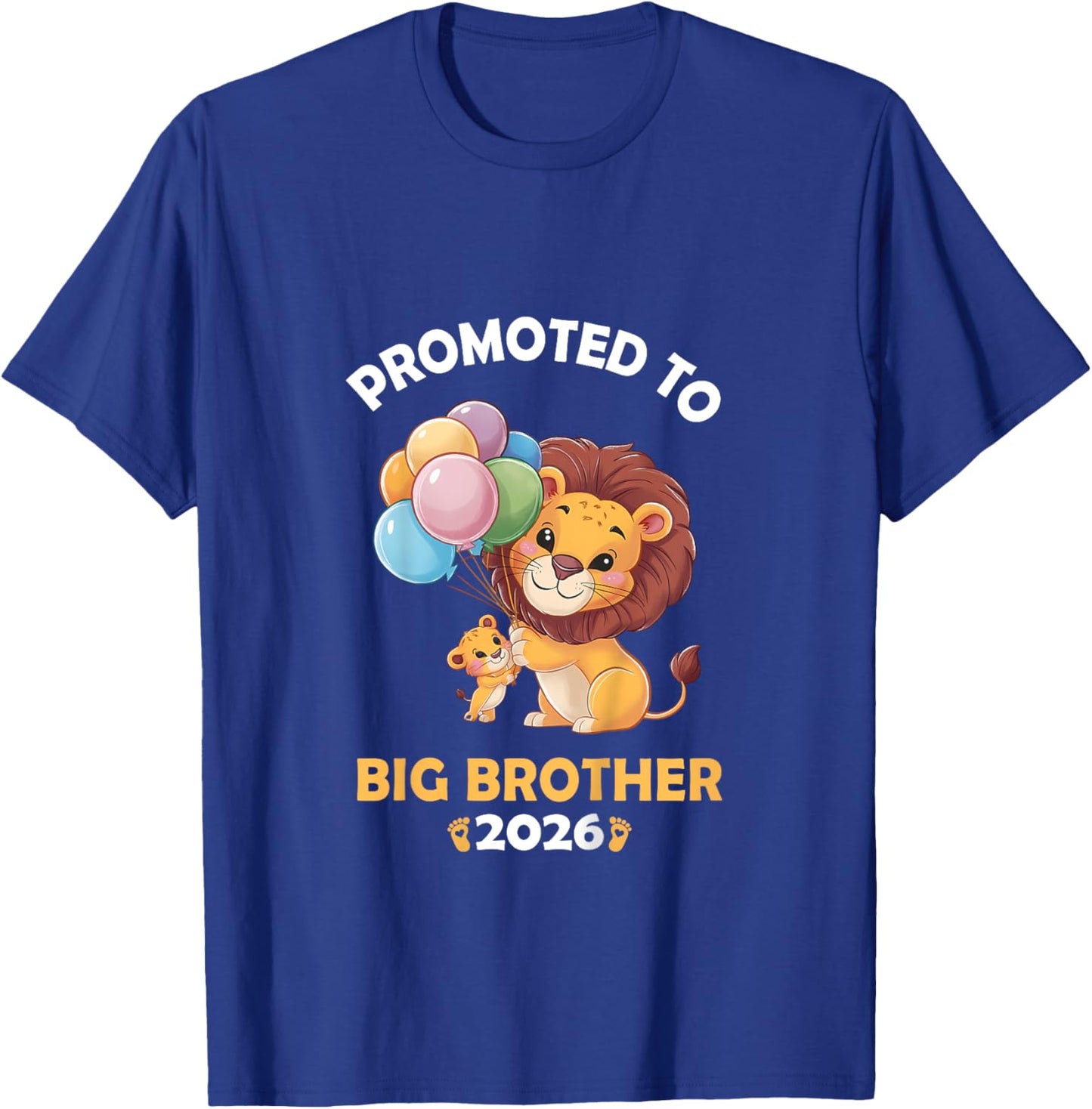 Kids Promoted To Big Brother 2026 Toddler Boys T-Shirt - T-Shirt | Royal