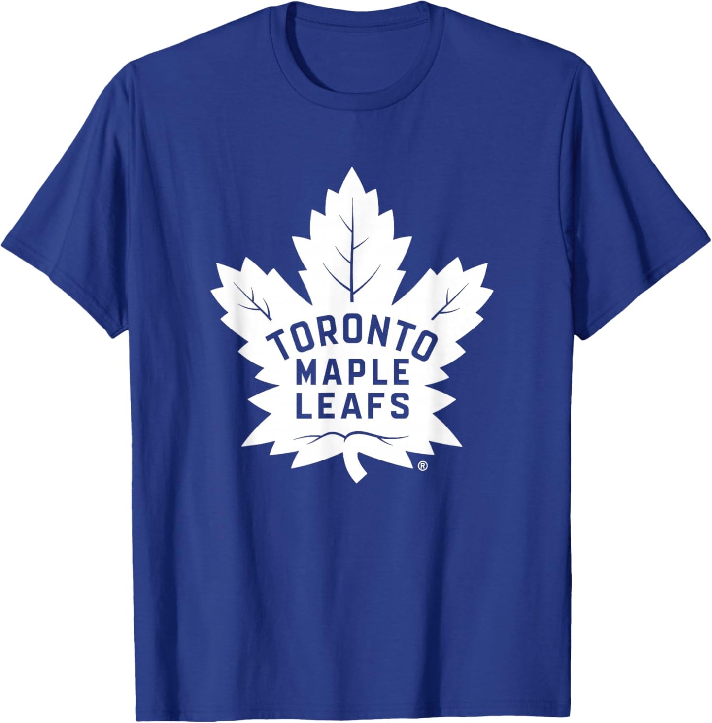 Toronto Maple Leafs Icon Royal Blue Officially Licensed T-Shirt - T-Shirt | Royal