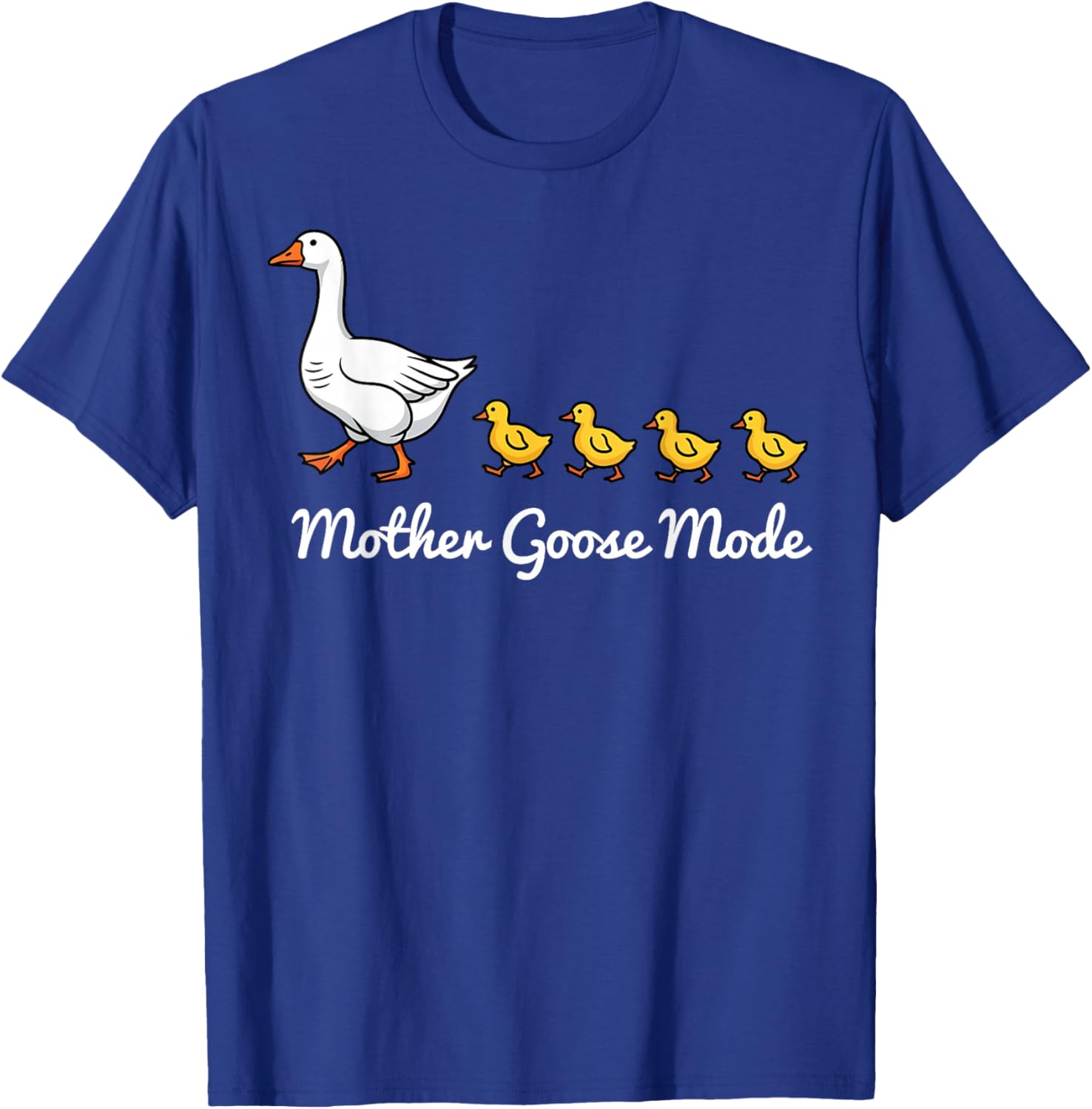 Mother Goose Mode Activated Nursery Rhyme Mom T-Shirt - T-Shirt | Royal