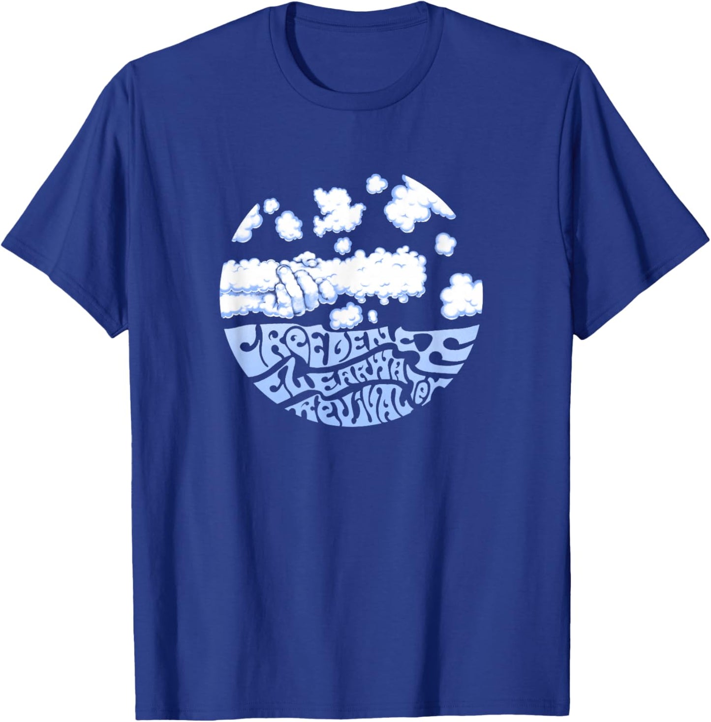 Creedence Clearwater Revival Clouds T-Shirt - T-Shirt | Royal
