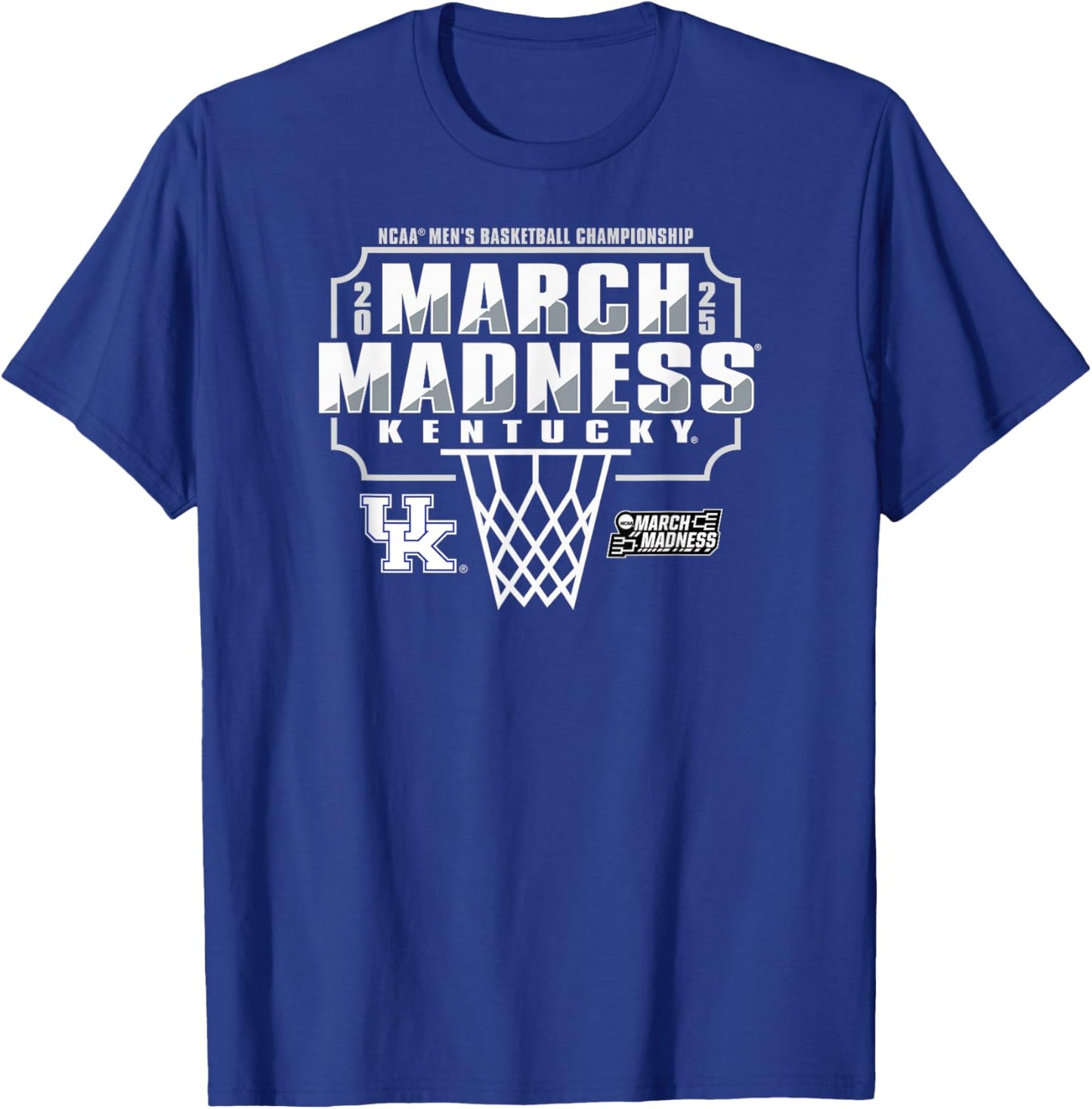 Kentucky Wildcats March Madness 2025 Men's Basketball T-Shirt - T-Shirt | Royal