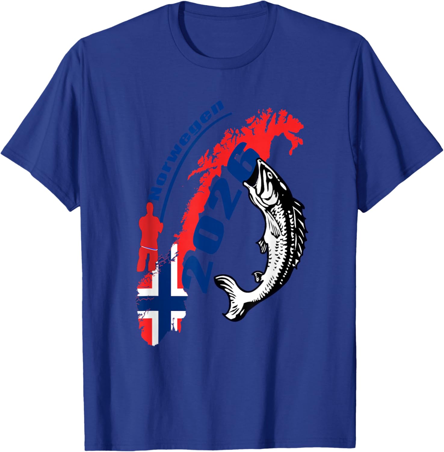 Norwegen 2026 - Angel Tour T-Shirt - T-Shirt | Royal