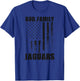 Blue Valley West Jaguars God. Family. Vintage USA Flag T-Shirt - T-Shirt | Royal