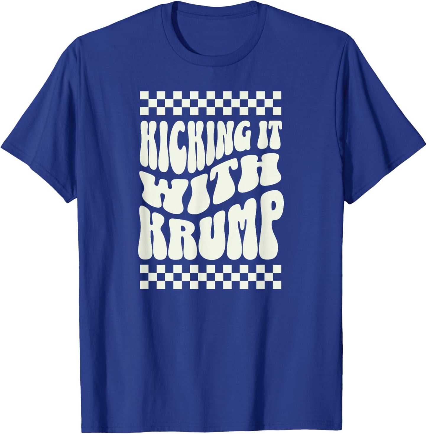 Krump Blow Urban Movement and Energy Retro T-Shirt - T-Shirt | Royal