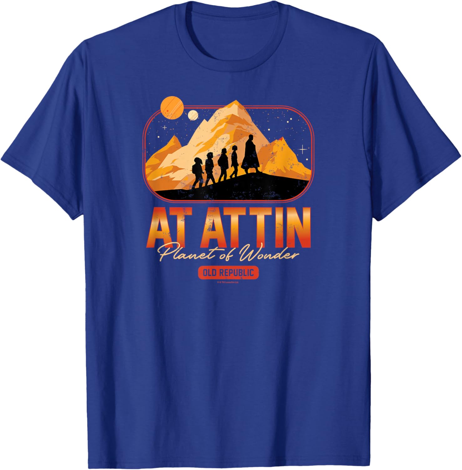 Star Wars - Skeleton Crew At Attin Destination T-Shirt - T-Shirt | Royal