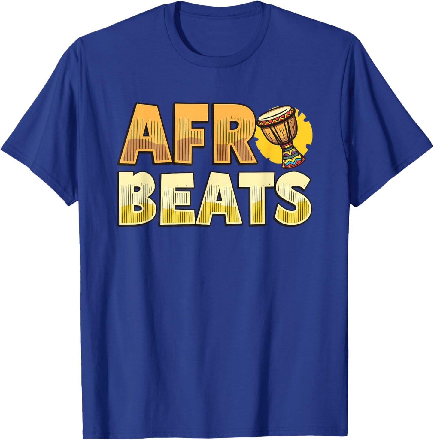 Afrobeat Djembe African Drum Music Djembe Player T-Shirt - T-Shirt | Royal