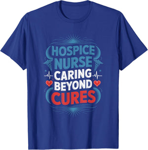 Hospice Nursing Design for Hospice Nurse Palliative Nursing T-Shirt - T-Shirt | Royal