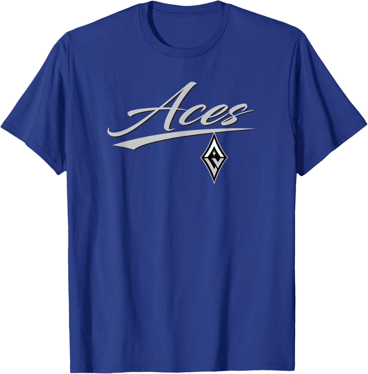 Las Vegas Aces WNBA Team , Black, Small, Classic Fit, , Short Sleeve, -Adults T-Shirt - T-Shirt | Royal