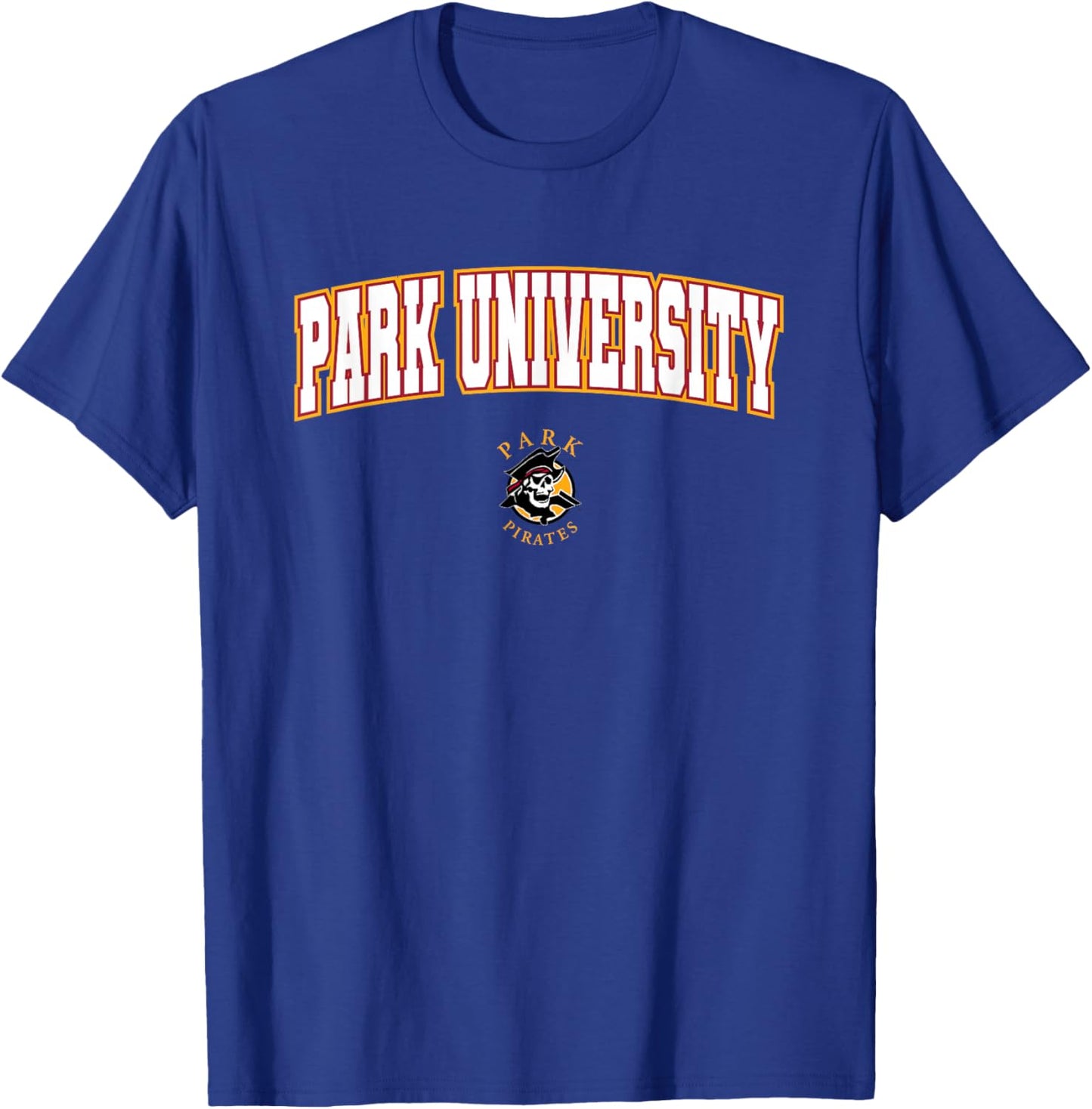 Park University Pirates Arch Logo T-Shirt - T-Shirt | Royal