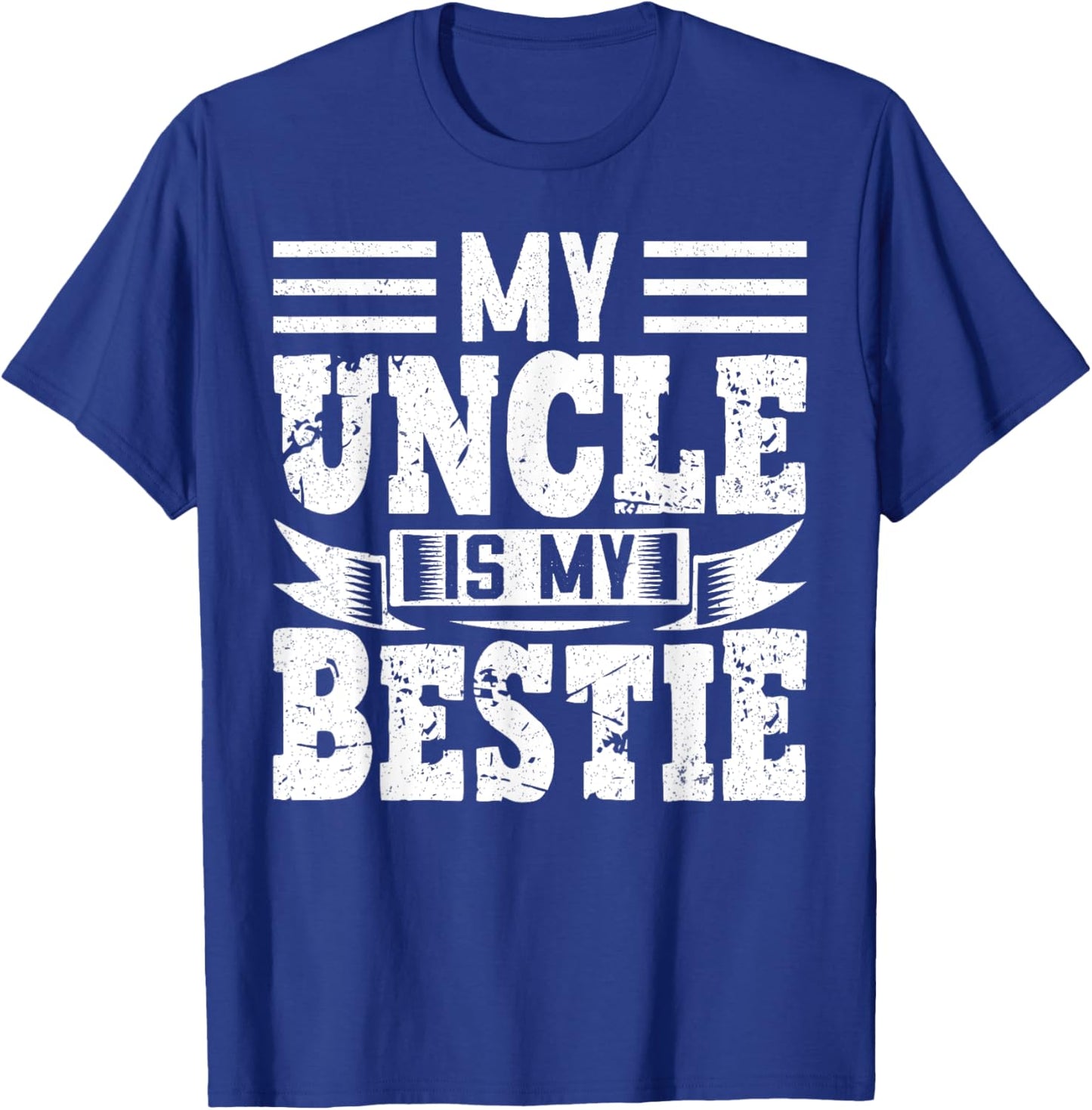 My Uncle Is My Bestie Niece Nephew Matching Family Tie Dye T-Shirt - T-Shirt | Royal