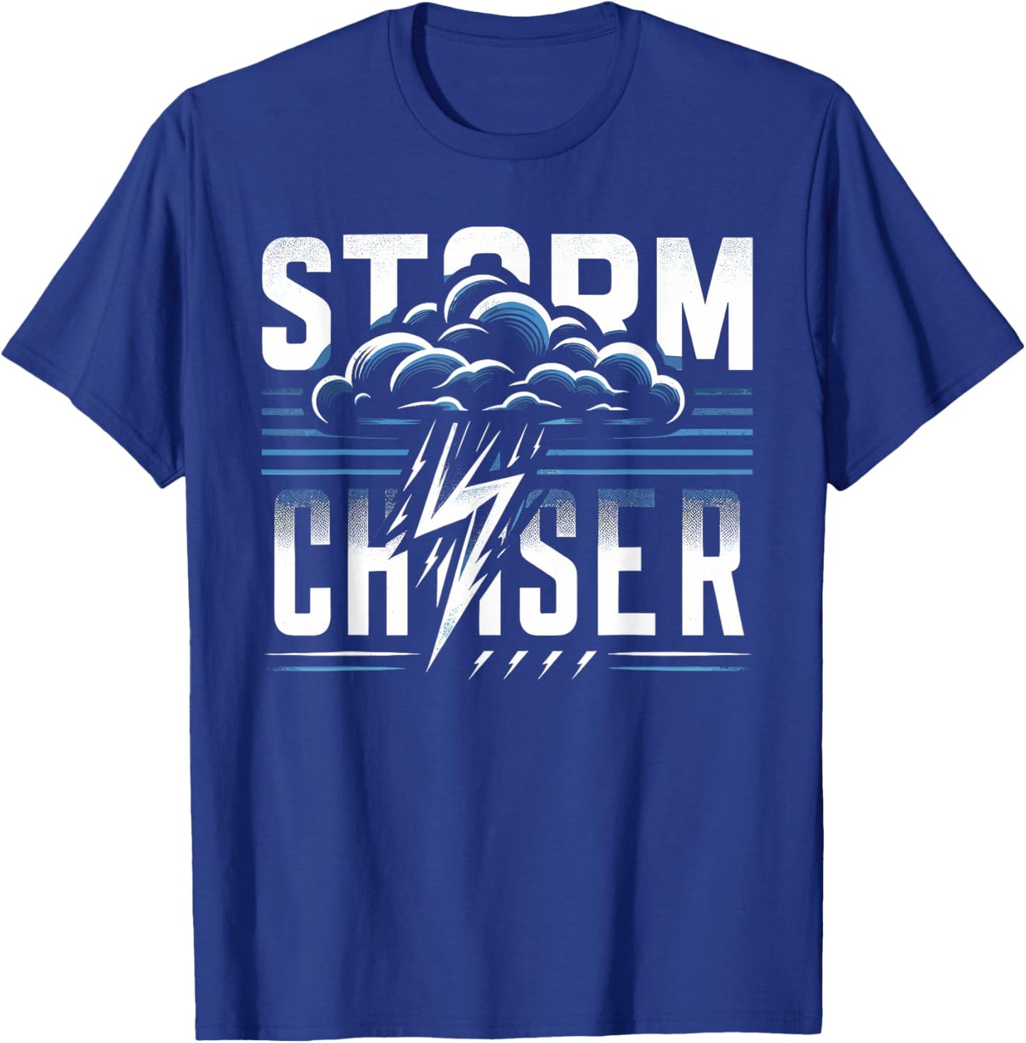 Storm Chaser T Shirt Design for Weather Enthusiasts T-Shirt - T-Shirt | Royal