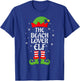 Beach Lover Elf Xmas Family Matching Elf Squad Christmas T-Shirt - T-Shirt | Royal