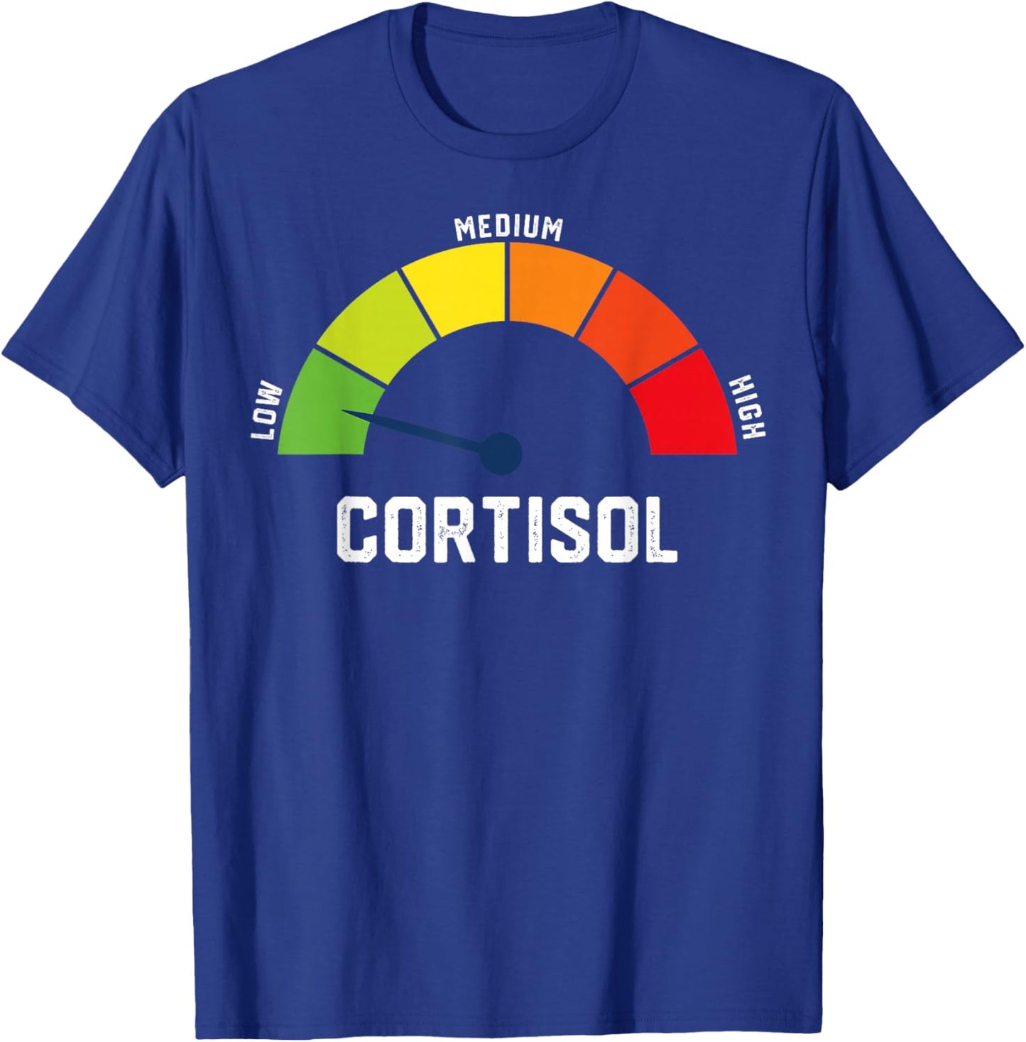 Low Cortisol Levels Meme T-Shirt - T-Shirt | Royal