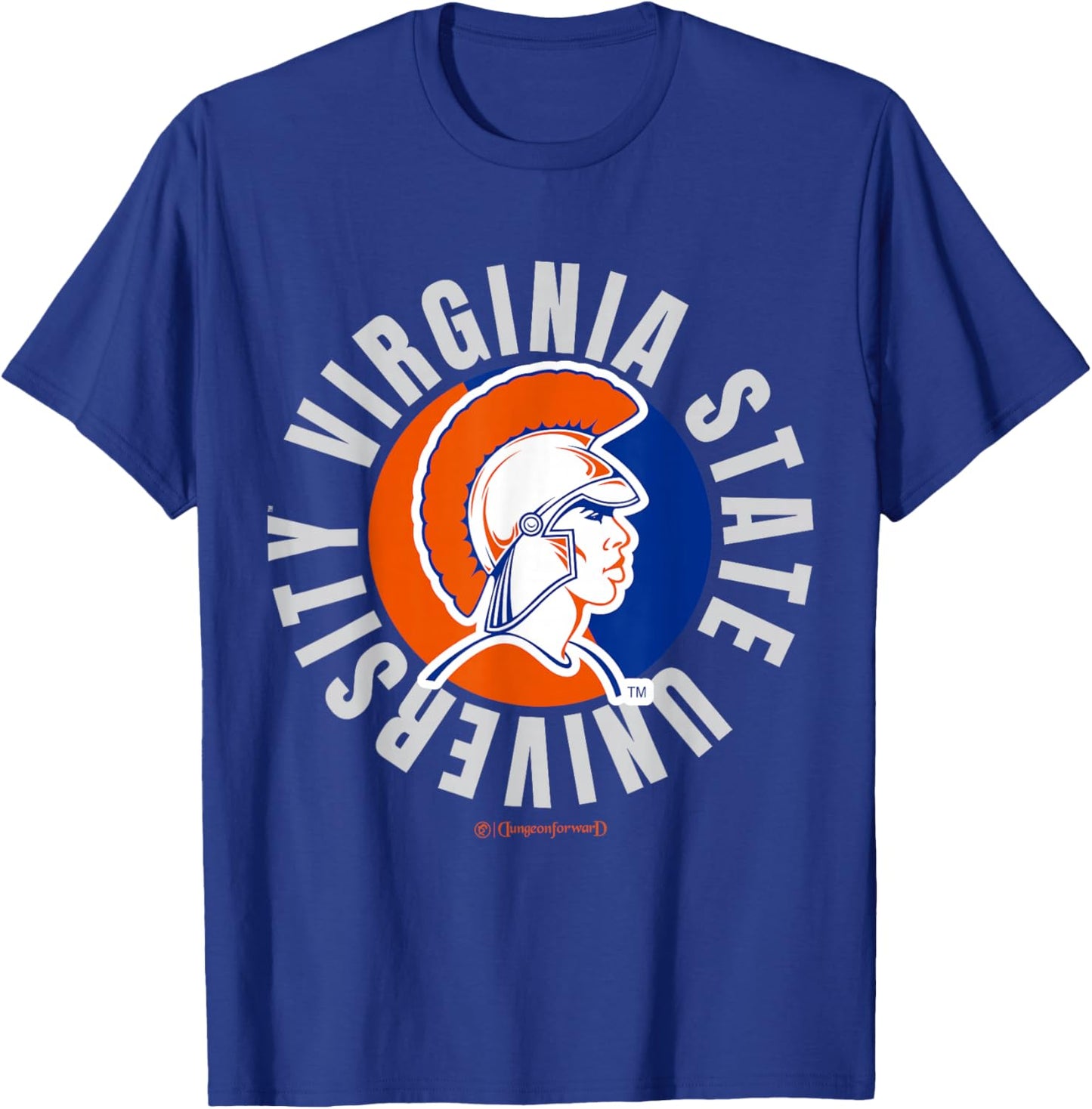 The Yard Essentials - Virginia State University - VSU Circle T-Shirt - T-Shirt | Royal