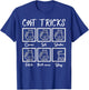 Funny Cat Tricks Gifts for Cat owner Kitten Dad Mom Kitty T-Shirt - T-Shirt | Royal