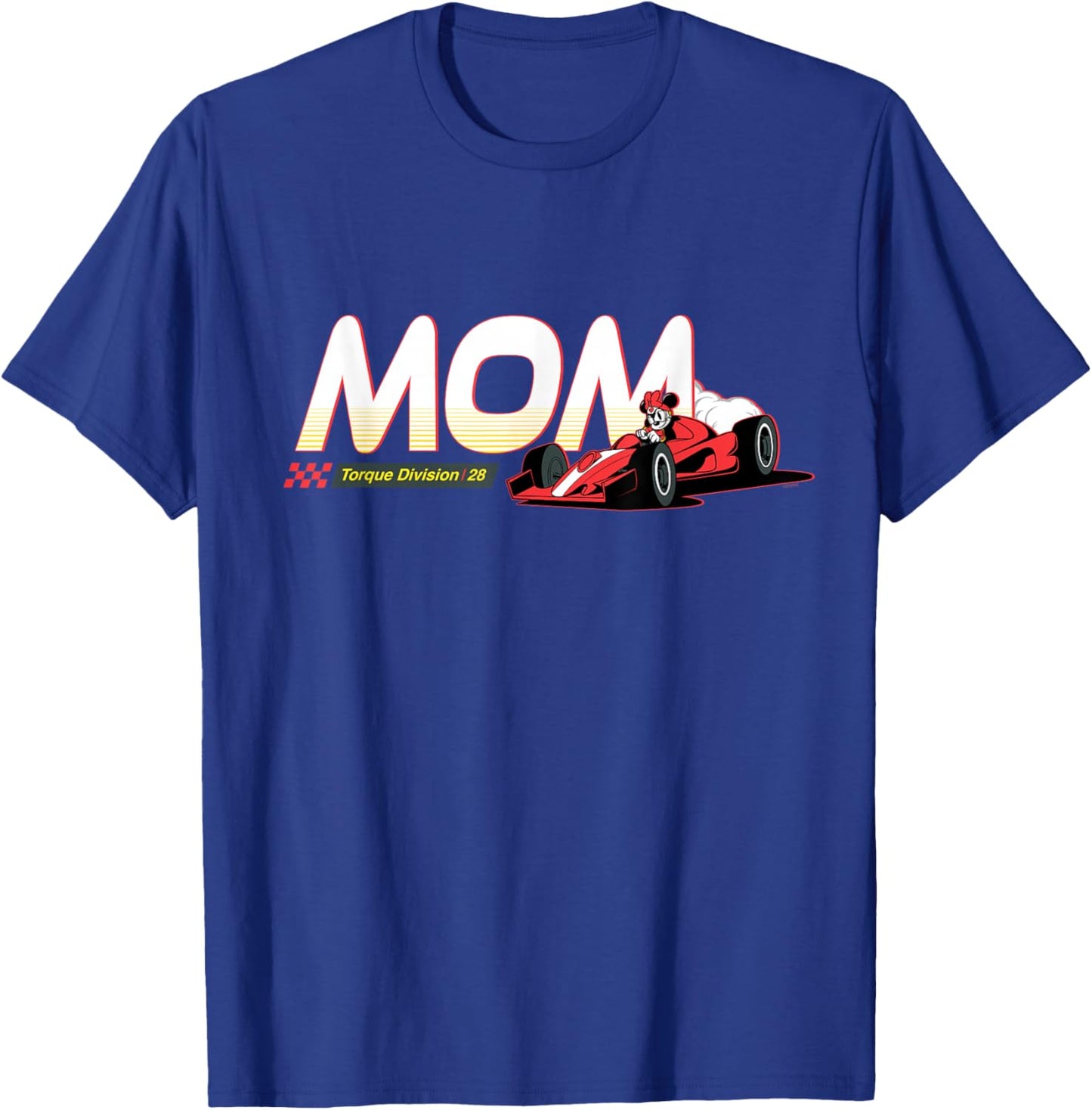 Disney Racing Mom Family Trip Race Car Vacation Matching T-Shirt - T-Shirt | Royal