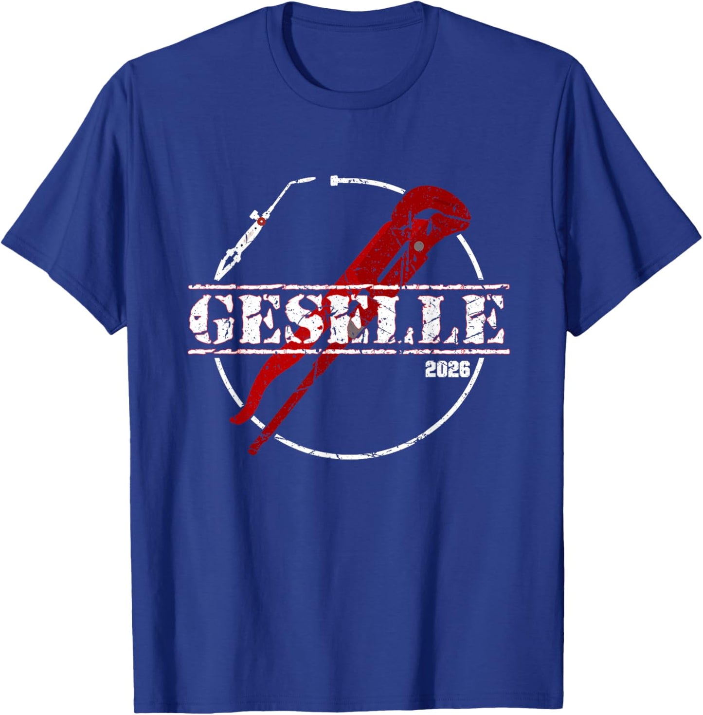 Anlagenmechaniker SHK 2026 Heizungsbauer Geselle T-Shirt - T-Shirt | Royal