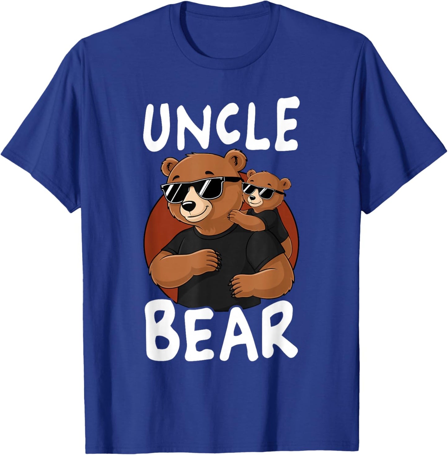 Cool Uncle Bear Family Bears T-Shirt - T-Shirt | Royal