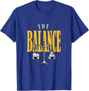 University Varsity-Gold Color Love Money Balance Yellow T-Shirt - T-Shirt | Royal