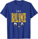 University Varsity-Gold Color Love Money Balance Yellow T-Shirt - T-Shirt | Royal