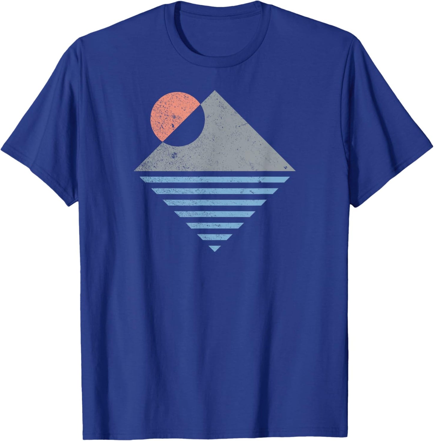 Threadless Vanphirst Mountain Sunset Vol 2 Graphic T-Shirt - T-Shirt | Royal
