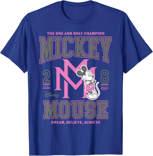 Disney Mickey and Friends Champion Athletic Style T-Shirt - T-Shirt | Royal