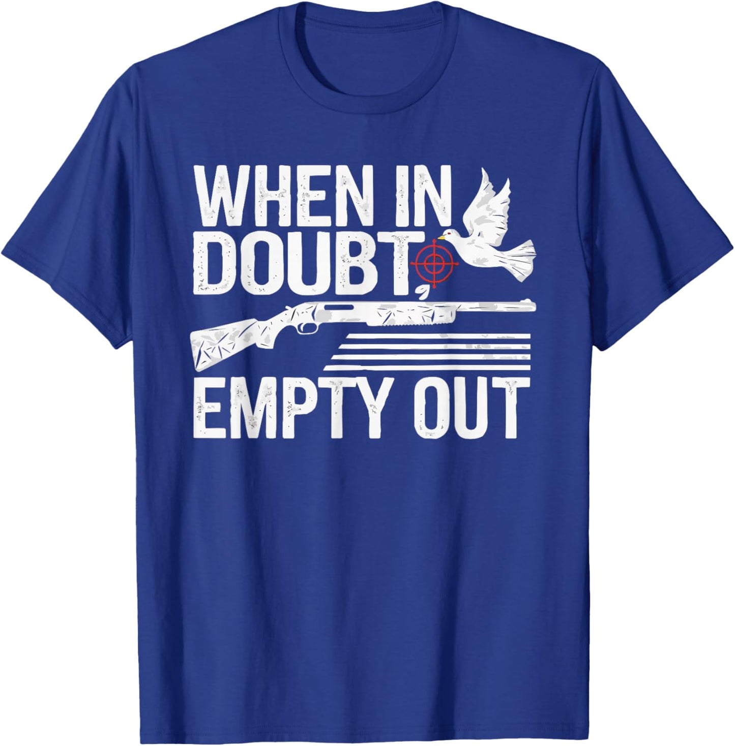 Dove Hunting Gear Dove Season Flying Bird Dove Slayer T-Shirt - T-Shirt | Royal