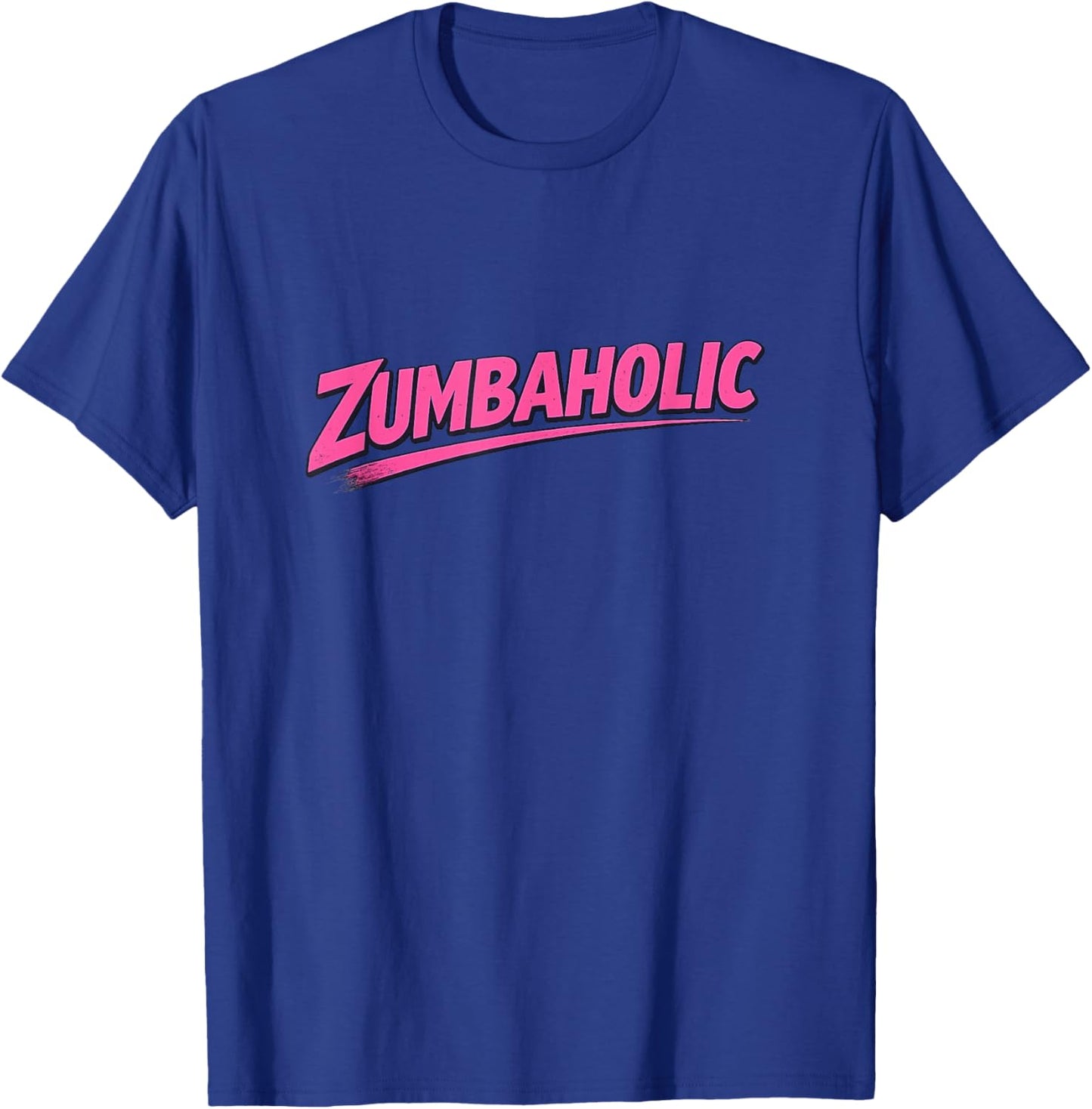 Zumbaholic | Dancing Love Women Workout Ba Dancing Fitness T-Shirt - T-Shirt | Royal