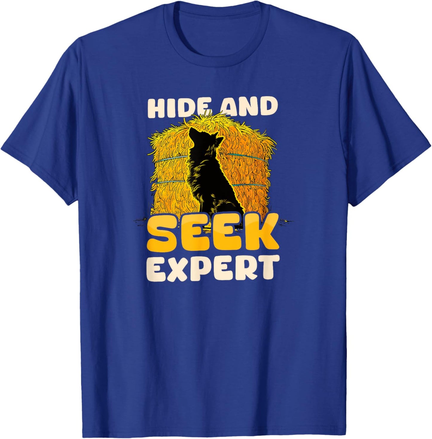 Hide And Seek Expert Design Barn Hunt T-Shirt - T-Shirt | Royal