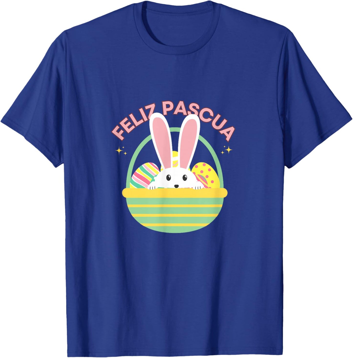 Feliz Pascua en espanol Happy Easter in Spanish T-Shirt - T-Shirt | Royal