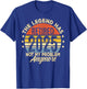 Legend Has Retired 2025 Not My Problem Anymore Retirement T-Shirt - T-Shirt | Royal