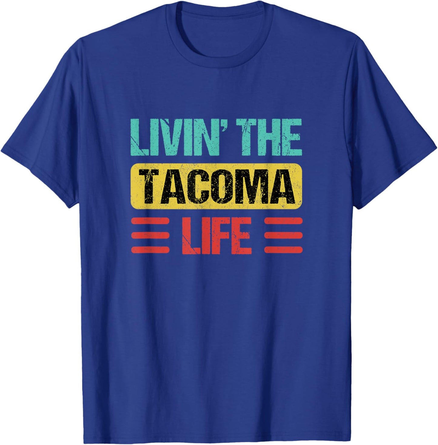 Tacoma Washington Shirts & Gifts Tacoma -Adults Black Small T-Shirt - T-Shirt | Royal