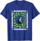 NBA Minnesota Timberwolves Retro Checkerboard Wave T-Shirt - T-Shirt | Royal