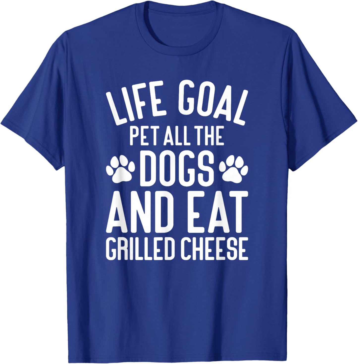 Grilled Cheese Pet All The Dogs Funny Dogs Grilled Cheese T-Shirt - T-Shirt | Royal
