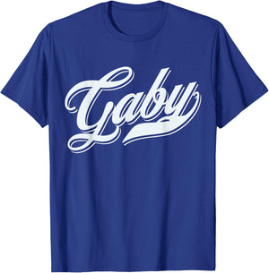 Boys Funny Gift Funny Name For Gaby T-Shirt - T-Shirt | Royal