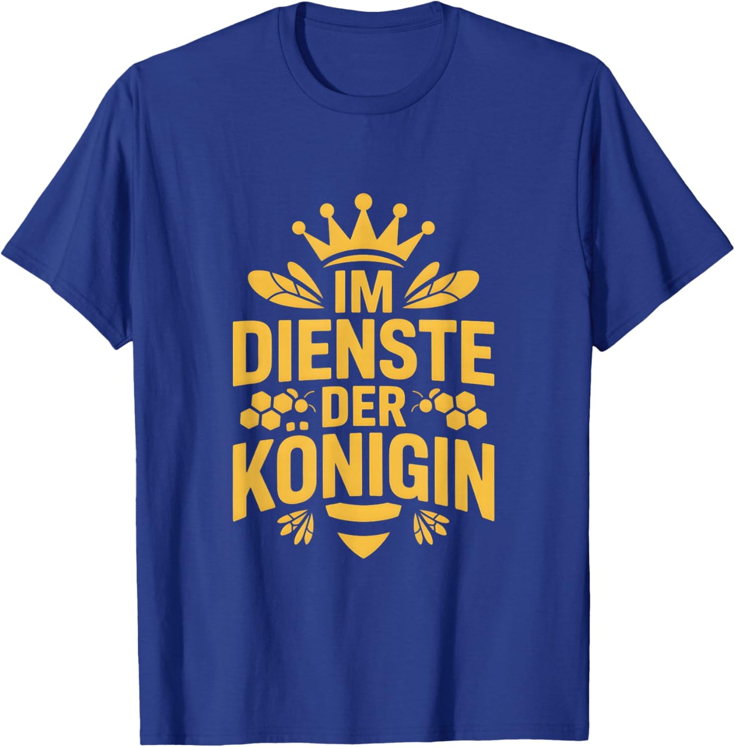 Im Dienste Der Königin Lustige Imker Biene T-Shirt - T-Shirt | Royal