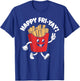 Happy Fri-Yay Funny Teachers Weekend Day of the Week Teacher T-Shirt - T-Shirt | Royal