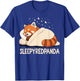 Red Panda Sleep Pajamas T-Shirt - T-Shirt | Royal