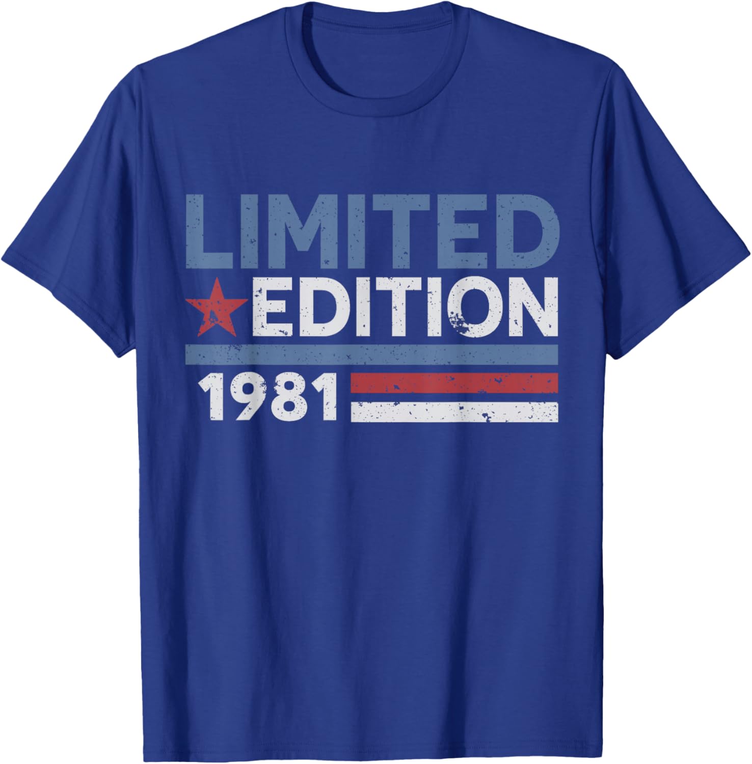Retro 1981 Vintage Humour - Idée Cadeau Anniversaire 45 Ans T-Shirt - T-Shirt | Royal