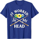 It Worked in My Head - 8 Ball Billiard Game Pool Player T-Shirt - T-Shirt | Royal