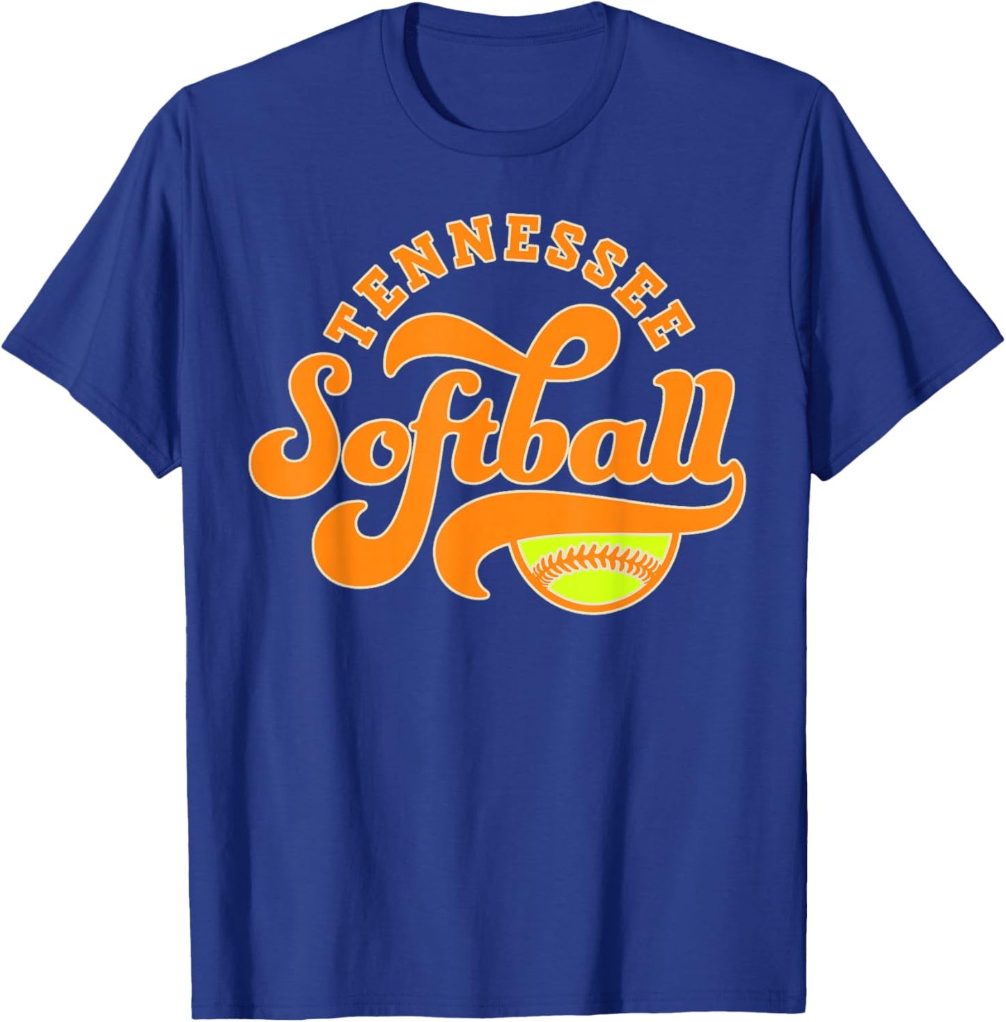 Tennessee Softball T-Shirt - T-Shirt | Royal