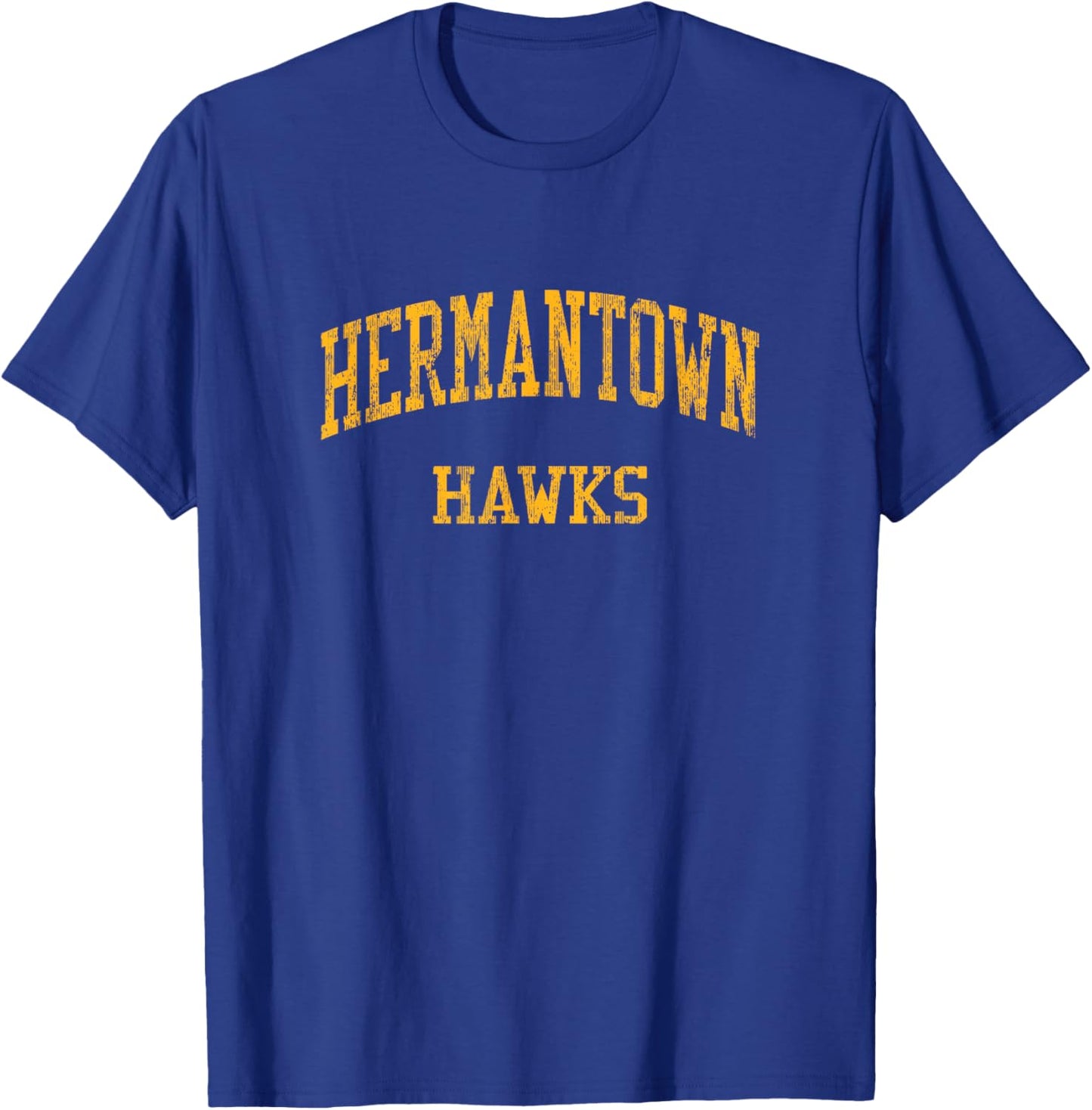 Hermantown High School HS Hermantown MN Vintage Sports T-Shirt - T-Shirt | Royal