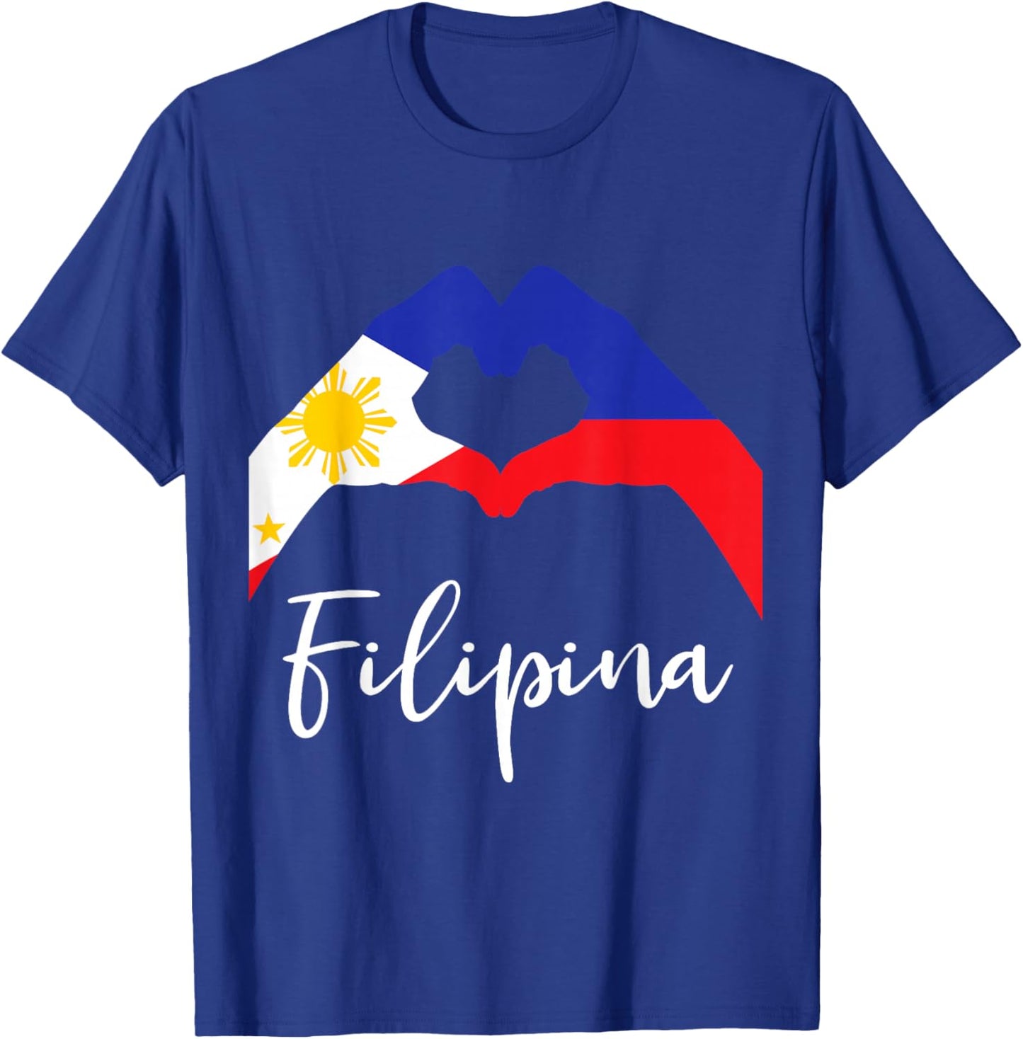 Filipina Love Pinay Philippines Flag T-Shirt - T-Shirt | Royal
