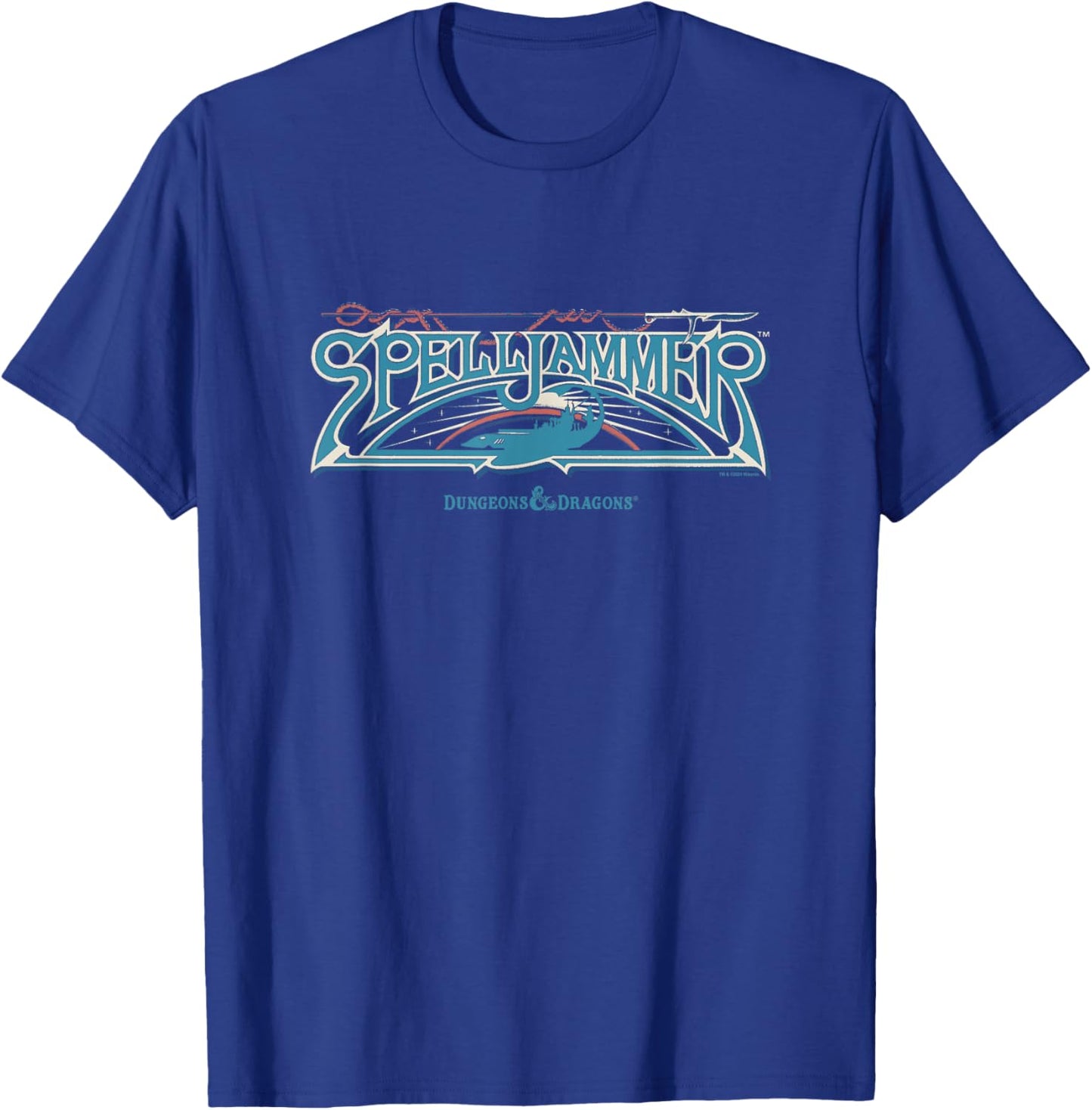 Dungeons & Dragons Retro Spelljammer T-Shirt - T-Shirt | Royal