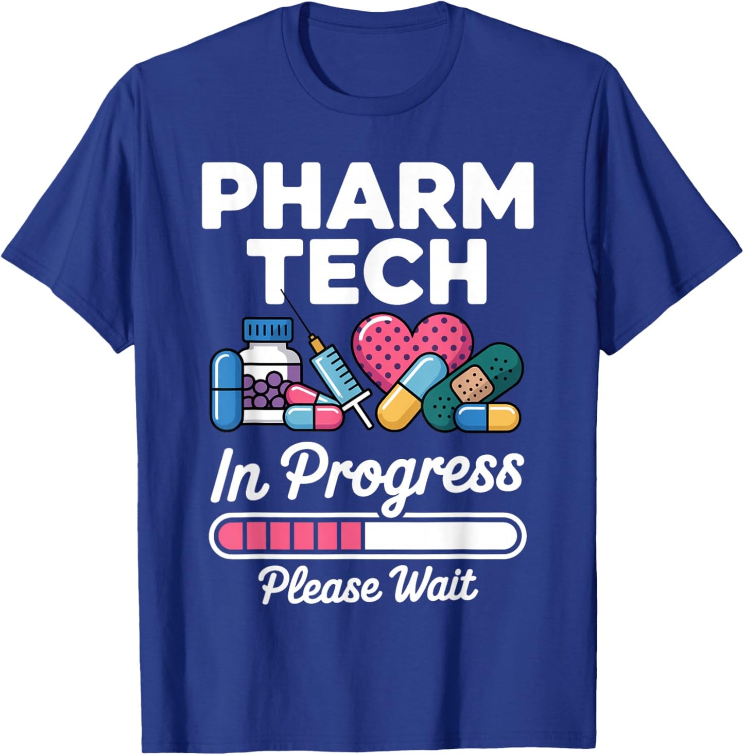 Funny Pharmacy Technician Design Women Pharmacy Tech T-Shirt - T-Shirt | Royal