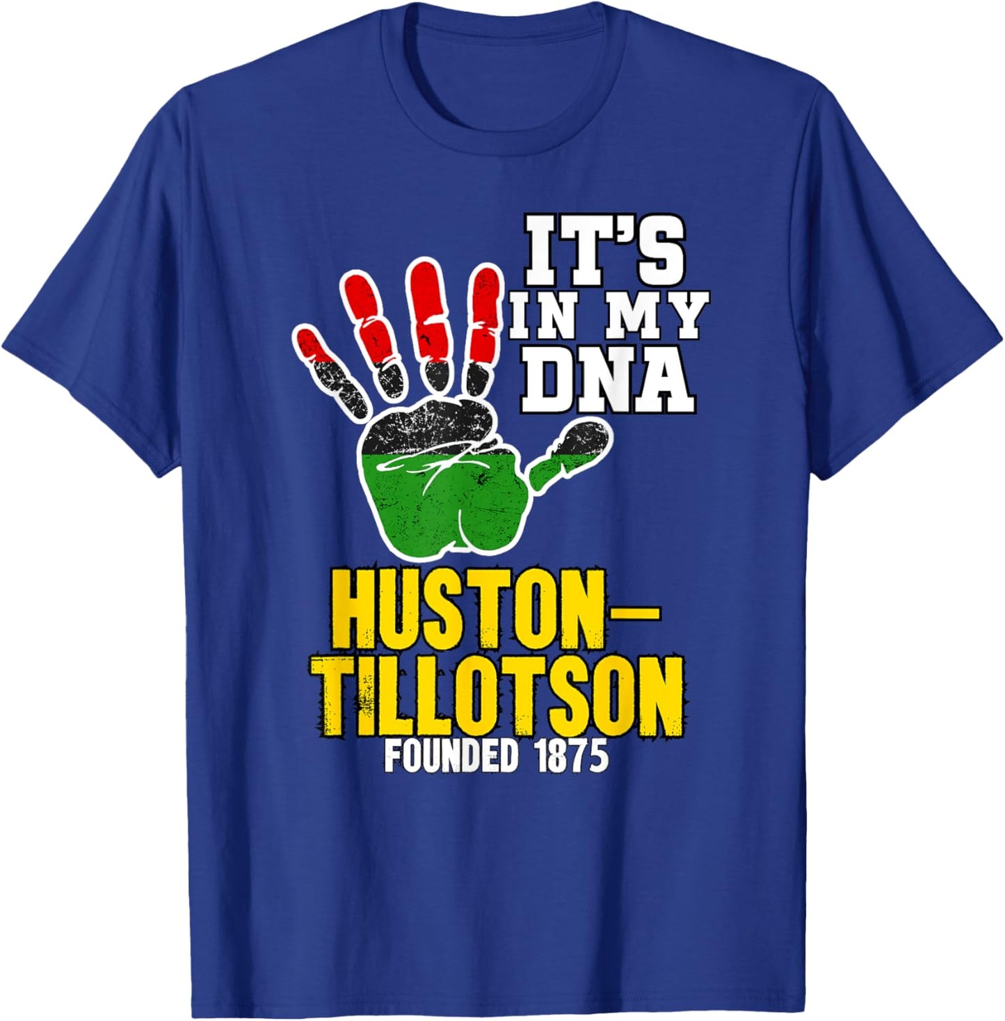 Huston–Tillotson, HTU, Souvenir HBC Design T-Shirt - T-Shirt | Royal