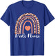 Pediatric Nurse PEDS Nursing Appreciation Pediatric Rainbow T-Shirt - T-Shirt | Royal