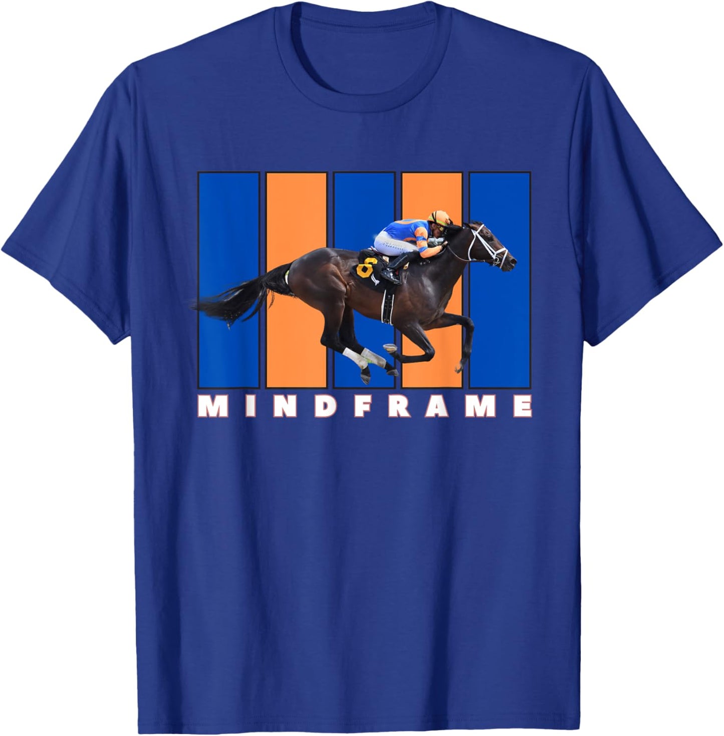 Mindframe Horse, Horse Racing, Del Mar, Santa Anita Shirt T-Shirt - T-Shirt | Royal