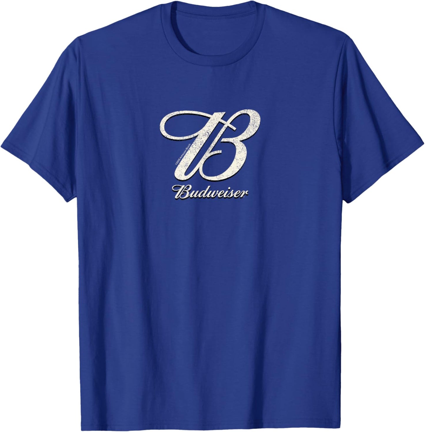 Budweiser - Oversized Bud B T-Shirt - T-Shirt | Royal